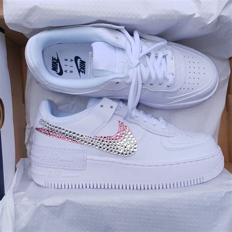 Nike Women's Air Force 1 Shadow White/Royal Tint